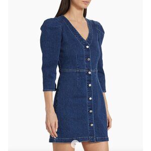 NEW Le Jean Selena Blue Denim Mini dress  NWT -  Size XS